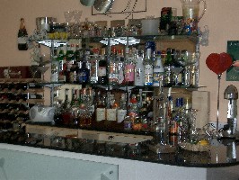 Trevor's home bar