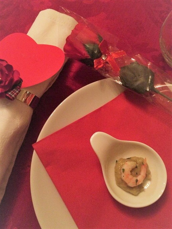 Valentines Dinner at Twos and Threes Hideaway